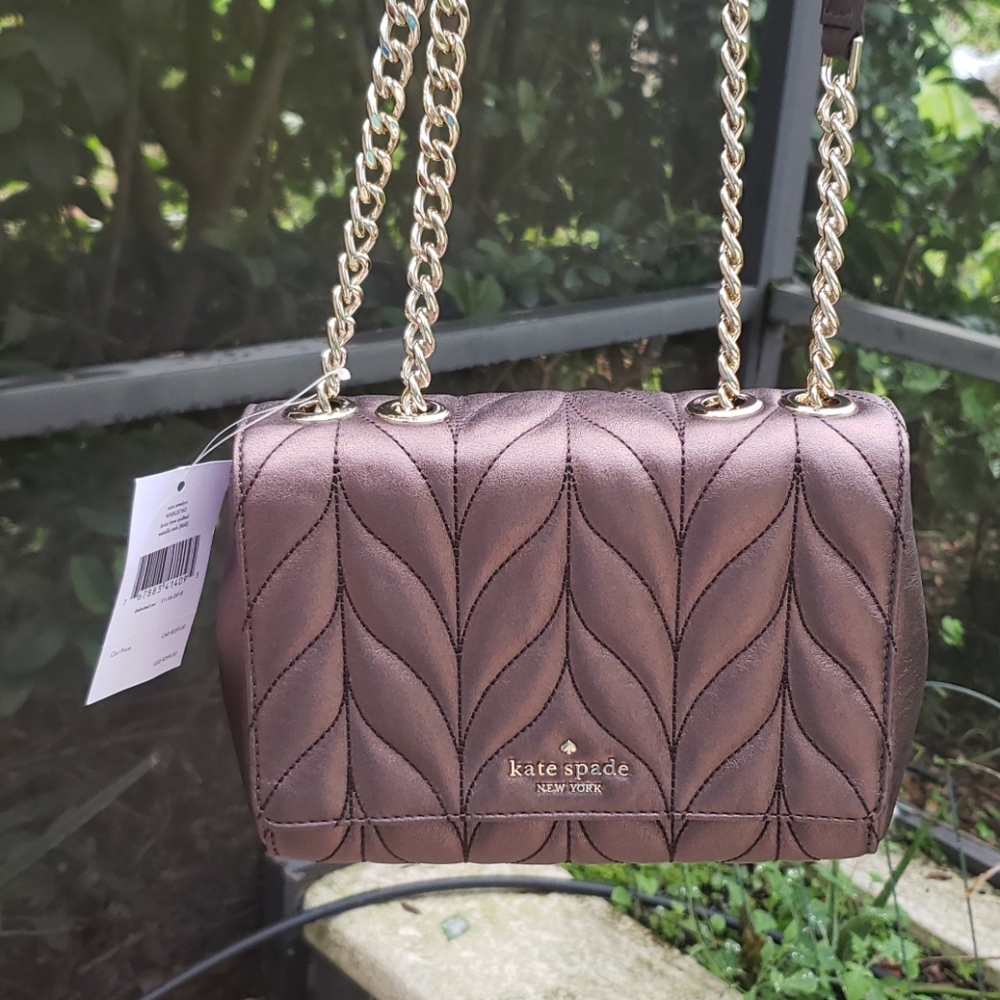 Sale Kate Spade Metallic Copper Crossbody
